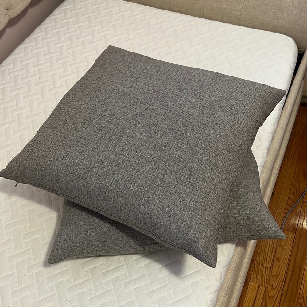 COPY - 2 Grey Rodeo Home Accent Pillows